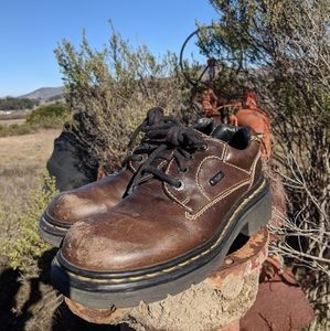 Women's brown Doc Martens